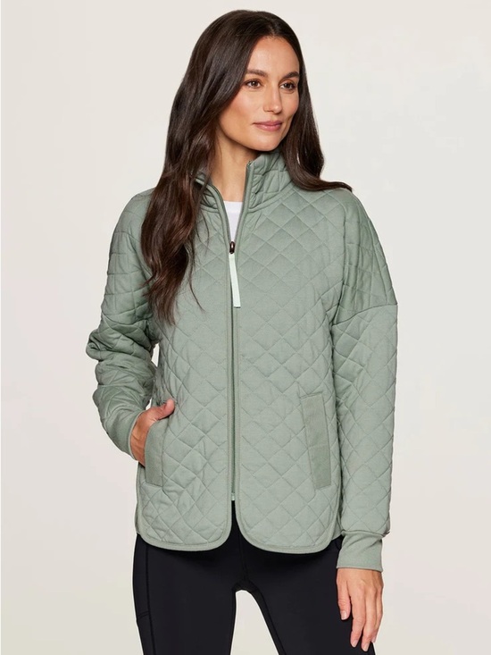 Avalanche Jackets & Blazers - Avalanche Light Green Quilted Lightweight Jacket Zipup NWOT